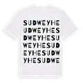 Sudweyhe ordlek t-shirt