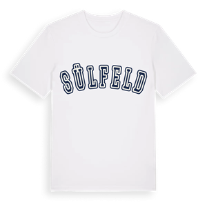 Sülfeld college t-shirt – ekologisk bomull t-shirt från Pinshirt