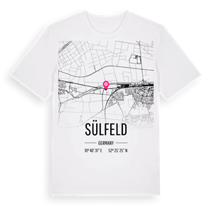 Sülfeld karta t-shirt – ekologisk bomull t-shirt från Pinshirt
