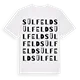 Sülfeld ordlek t-shirt