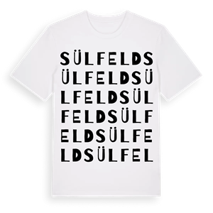 Sülfeld ordlek t-shirt – ekologisk bomull t-shirt från Pinshirt
