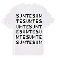 Sumte ordlek t-shirt