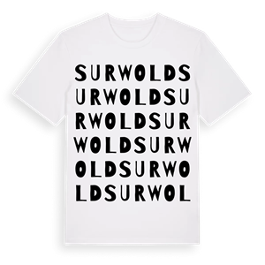 Surwold ordlek t-shirt – ekologisk bomull t-shirt från Pinshirt