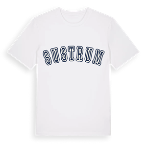 Sustrum college t-shirt – ekologisk bomull t-shirt från Pinshirt