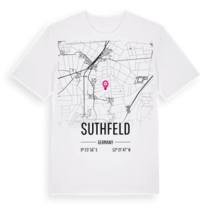 Suthfeld karta t-shirt – ekologisk bomull t-shirt från Pinshirt