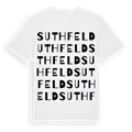 Suthfeld ordlek t-shirt