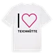 Jag älskar Teichhütte t-shirt stort tryck