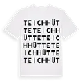 Teichhütte ordlek t-shirt