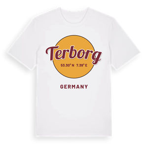 Terborg cirkel t-shirt – ekologisk bomull t-shirt från Pinshirt