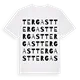 Tergast ordlek t-shirt