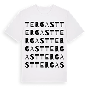 Tergast ordlek t-shirt – ekologisk bomull t-shirt från Pinshirt