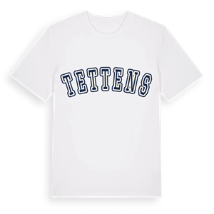 Tettens college t-shirt – ekologisk bomull t-shirt från Pinshirt