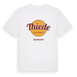 Thiede cirkel t-shirt – ekologisk bomull t-shirt från Pinshirt