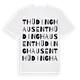 Thüdinghausen ordlek t-shirt