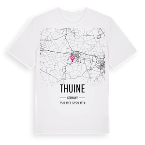 Thuine karta t-shirt – ekologisk bomull t-shirt från Pinshirt