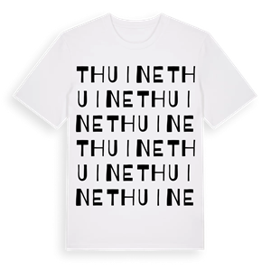 Thuine ordlek t-shirt – ekologisk bomull t-shirt från Pinshirt