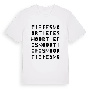 Tiefes Moor ordlek t-shirt – ekologisk bomull t-shirt från Pinshirt