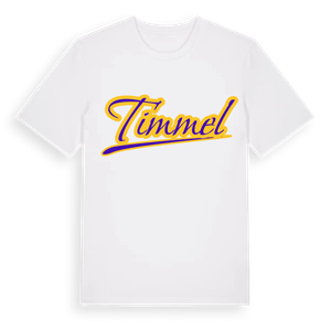 Timmel baseball t-shirt – ekologisk bomull t-shirt från Pinshirt