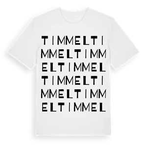 Timmel ordlek t-shirt – ekologisk bomull t-shirt från Pinshirt
