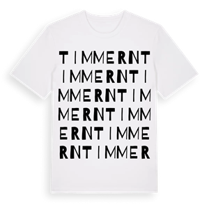 Timmern ordlek t-shirt – ekologisk bomull t-shirt från Pinshirt