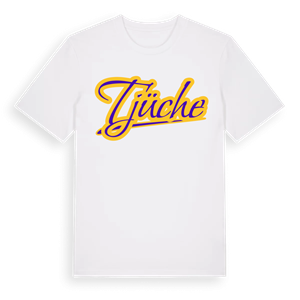 Tjüche baseball t-shirt – ekologisk bomull t-shirt från Pinshirt