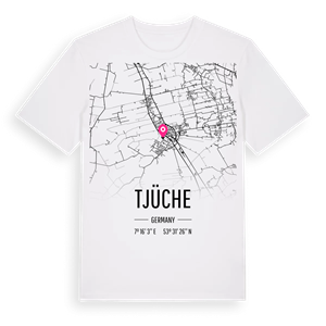 Tjüche karta t-shirt – ekologisk bomull t-shirt från Pinshirt
