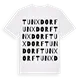 Tunxdorf ordlek t-shirt