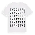 Tweelbäke ordlek t-shirt
