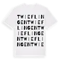 Twieflingen ordlek t-shirt