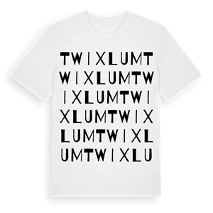 Twixlum ordlek t-shirt – ekologisk bomull t-shirt från Pinshirt