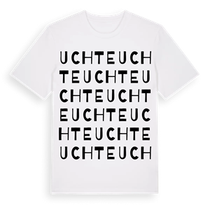 Uchte ordlek t-shirt – ekologisk bomull t-shirt från Pinshirt