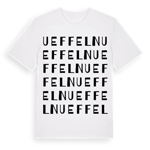 Ueffeln ordlek t-shirt – ekologisk bomull t-shirt från Pinshirt