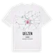 Uelzen karta t-shirt