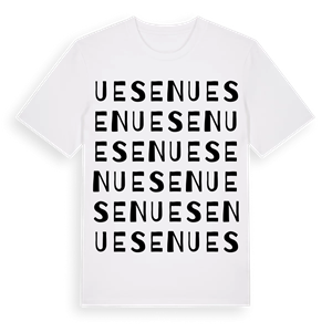 Uesen ordlek t-shirt – ekologisk bomull t-shirt från Pinshirt