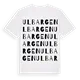 Ulbargen ordlek t-shirt