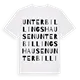 Unterbillingshausen ordlek t-shirt