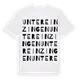 Untereinzingen ordlek t-shirt