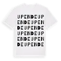 Upende ordlek t-shirt
