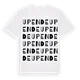 Upende ordlek t-shirt