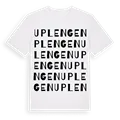 Uplengen ordlek t-shirt