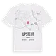 Upstedt karta t-shirt