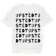 Upstedt ordlek t-shirt