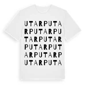 Utarp ordlek t-shirt – ekologisk bomull t-shirt från Pinshirt