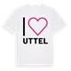 Jag älskar Uttel t-shirt stort tryck