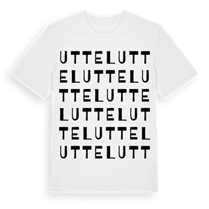 Uttel ordlek t-shirt – ekologisk bomull t-shirt från Pinshirt