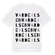 Vardeilsen ordlek t-shirt