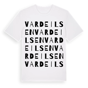 Vardeilsen ordlek t-shirt – ekologisk bomull t-shirt från Pinshirt