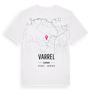 Varrel karta t-shirt – ekologisk bomull t-shirt från Pinshirt