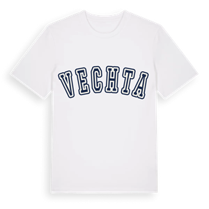 Vechta college t-shirt – ekologisk bomull t-shirt från Pinshirt