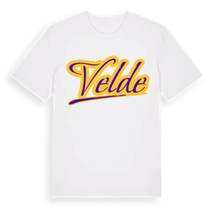 Velde baseball t-shirt – ekologisk bomull t-shirt från Pinshirt